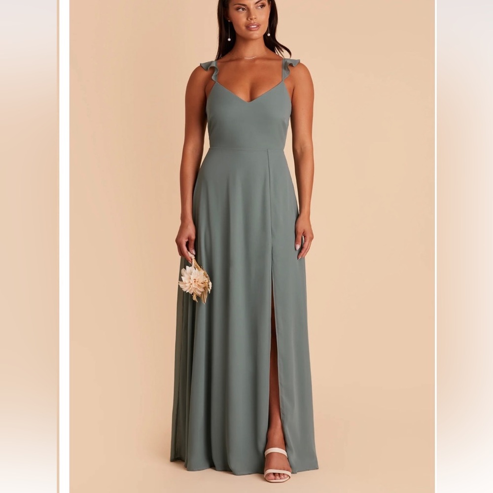 Birdy Grey Doris Sea Glass Chiffon Dress